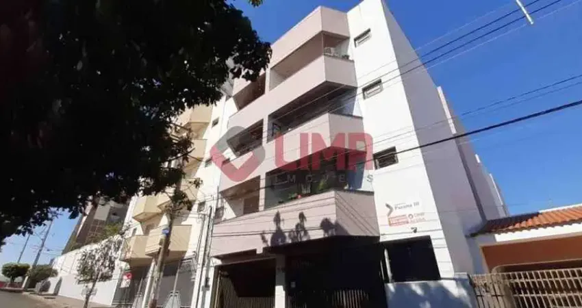Apartamento para locação no edifício parana iii, em frente à unisagrado, com 01 dormitório e vaga de garagem rotativa