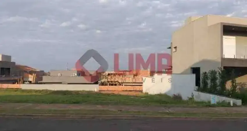 Terreno em condomínio fechado à venda no Residencial Tamboré, Bauru 