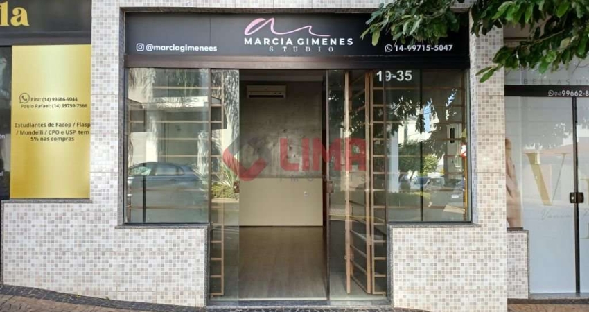 Loja para locação com 40 M² próxima à Alamenda Dr. Octávio P. Brisolla