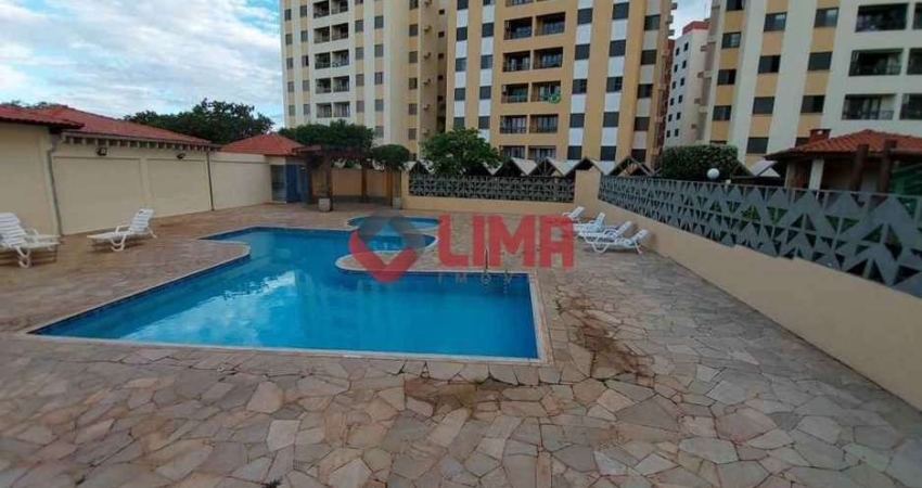 Excelente apartamento para locação no Monte Castelo com 03 dormitóriose 1 vaga de garagem próximo ao Camélias e Flamboyans