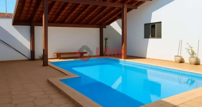 Casa na vila nipônica - 3 dorms, área gourmet e piscina - bauru/sp