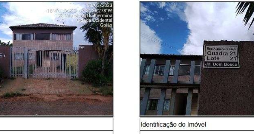 Oportunidade Única em CIDADE OCIDENTAL - GO | Tipo: Apartamento | Negociação: Venda Online  | Situação: Imóvel