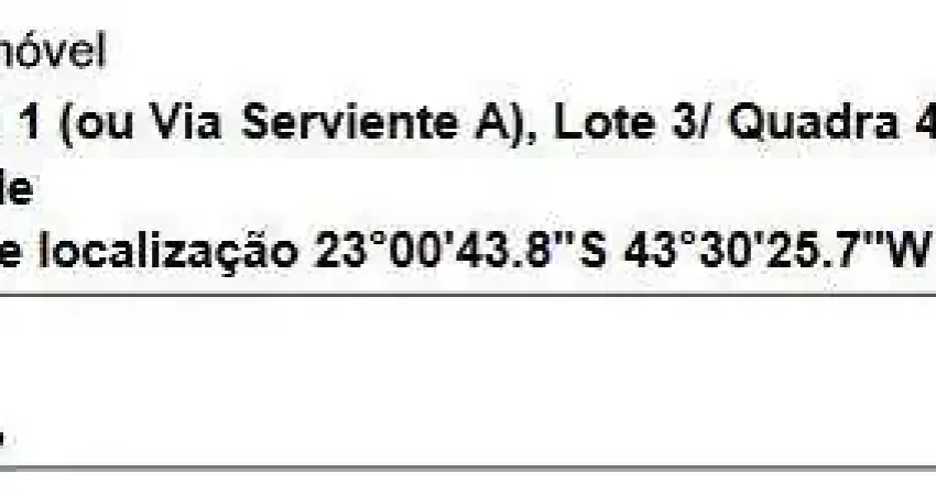 Oportunidade Única em RIO DE JANEIRO - RJ | Tipo: Gleba | Negociação: Venda Direta Online  | Situação: Imóvel
