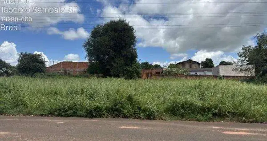 Oportunidade Única em TEODORO SAMPAIO - SP | Tipo: Terreno | Negociação: Leilão  | Situação: Imóvel