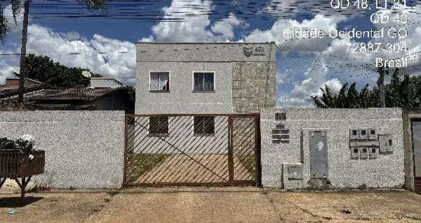 Oportunidade Única em CIDADE OCIDENTAL - GO | Tipo: Apartamento | Negociação: Leilão  | Situação: Imóvel