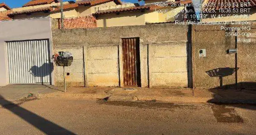 Oportunidade única em pompeu - mg | tipo: casa | negociação: leilão  | situação: imóvel