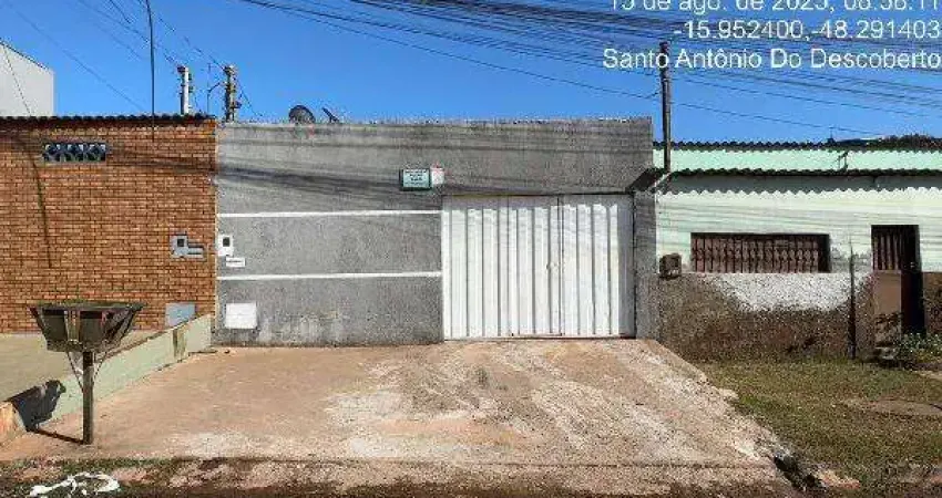 Oportunidade única em santo antonio do descoberto - go | tipo: casa | negociação: leilão  | situação: imóvel