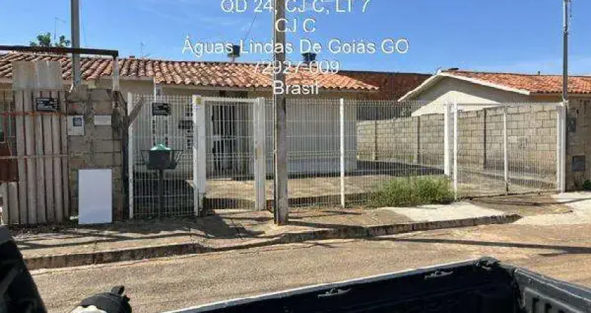 Oportunidade única em aguas lindas de goias - go | tipo: casa | negociação: leilão  | situação: imóvel