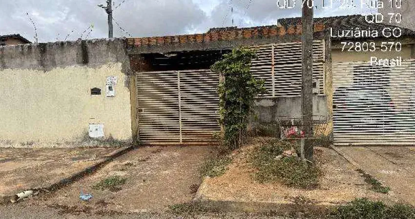 Oportunidade única em luziania - go | tipo: casa | negociação: leilão | situação: imóvel