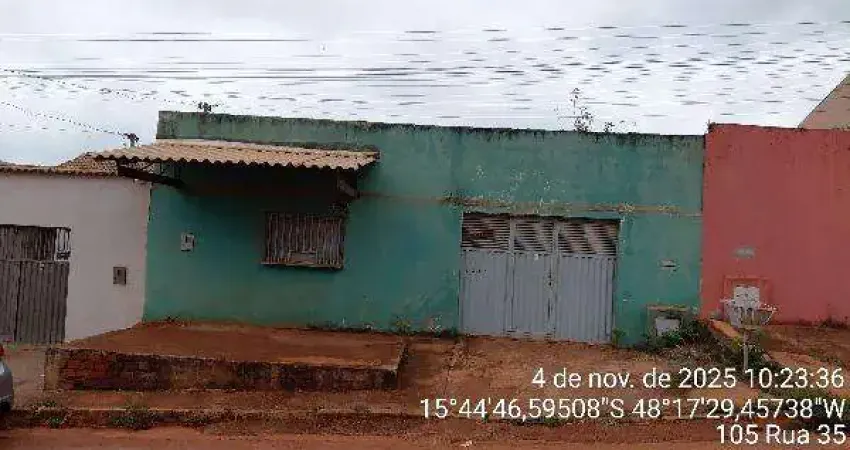 Oportunidade única em aguas lindas de goias - go | tipo: casa | negociação: leilão | situação: imóvel