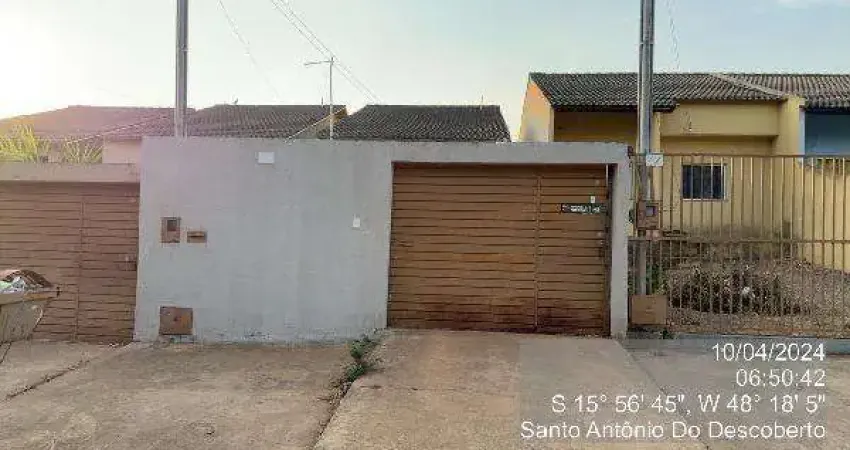 Oportunidade única em santo antonio do descoberto - go | tipo: casa | negociação: venda online | situação: imóvel