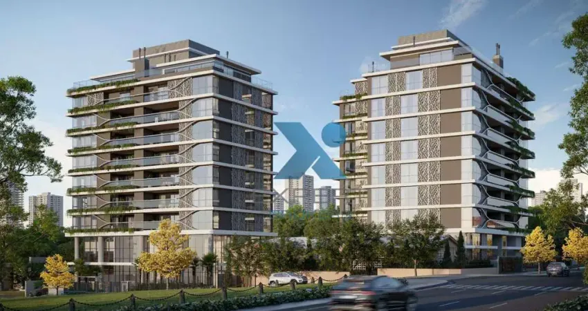 Apartamento Garden com 4 dormitórios à venda, 363 m² por R$ 4.367.530,00 - Mercês - Curitiba/PR