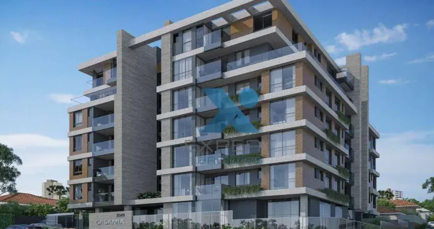Casamia. Apartamento com 2 dormitórios, sendo 2 suítes, 2 vagas, à venda, 97 m² por R$ 1.797.350 - Bigorrilho - Curitiba/PR