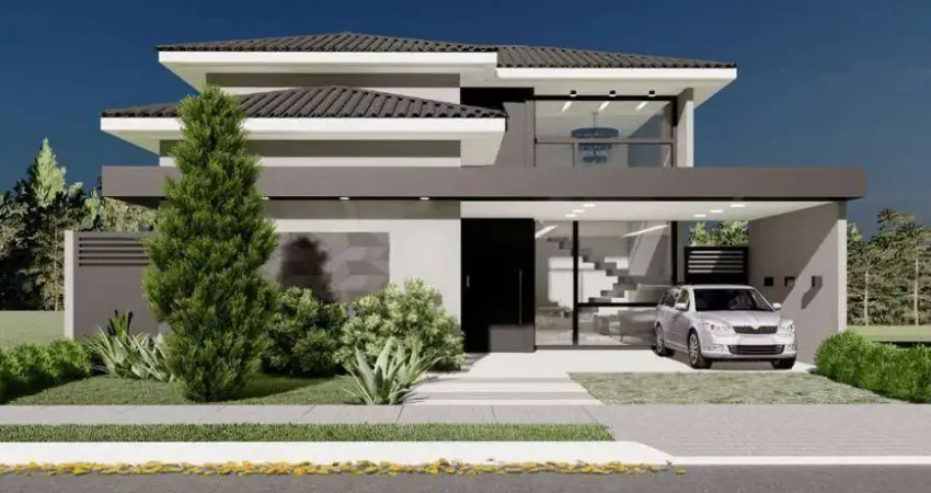 Sobrado com 4 suítes - Condomínio Villa Jardim - Excelente localização e acabamento