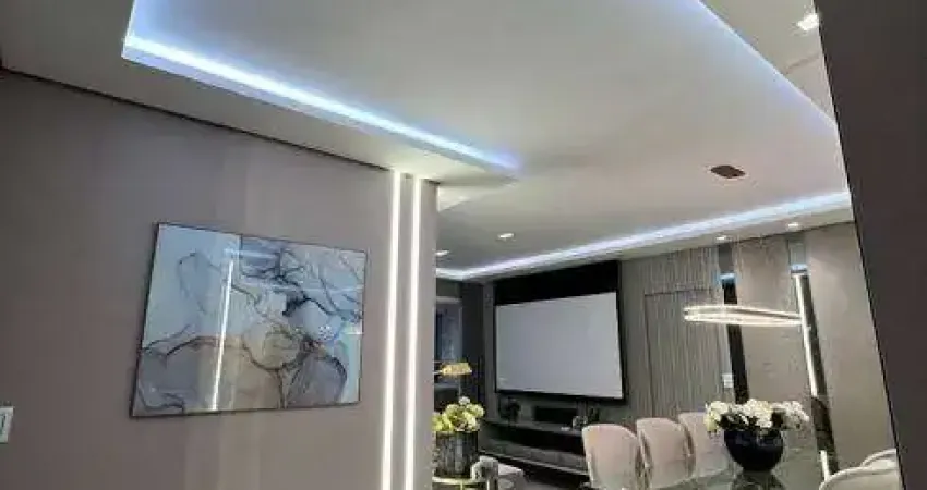 Apartamento com 3 quartos - Planta de 119 m² - Condomínio Brasil Beach Home Resort Cuiabá