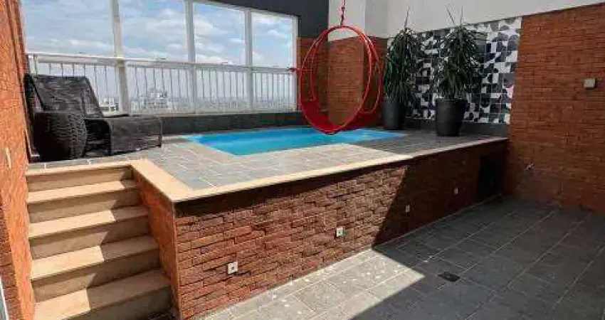 Cobertura duplex com 2 suítes, piscina e churrasqueira - Edifício Villaggio Salerno - Goiabeiras