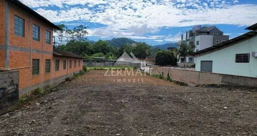 Terreno para alugar, 1100 m² por r$ 5.500/mês - itoupava central - blumenau/sc