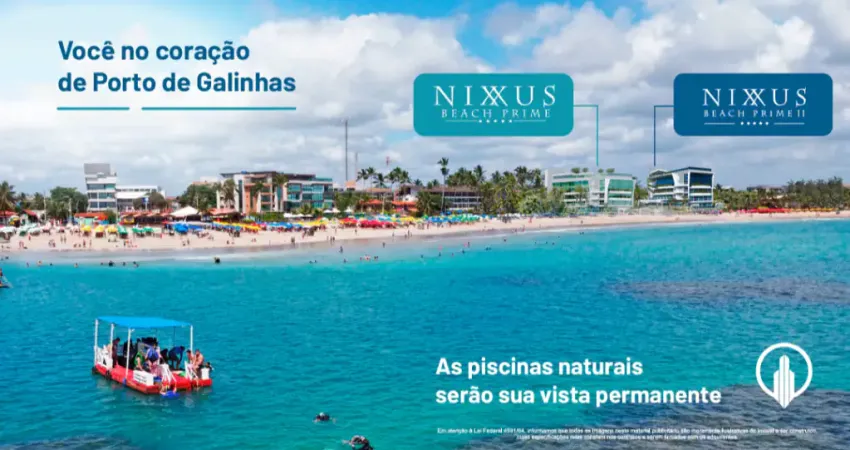 Nixxus Beach Prime – Seu Studio Pé na Areia em Porto de Galinhas