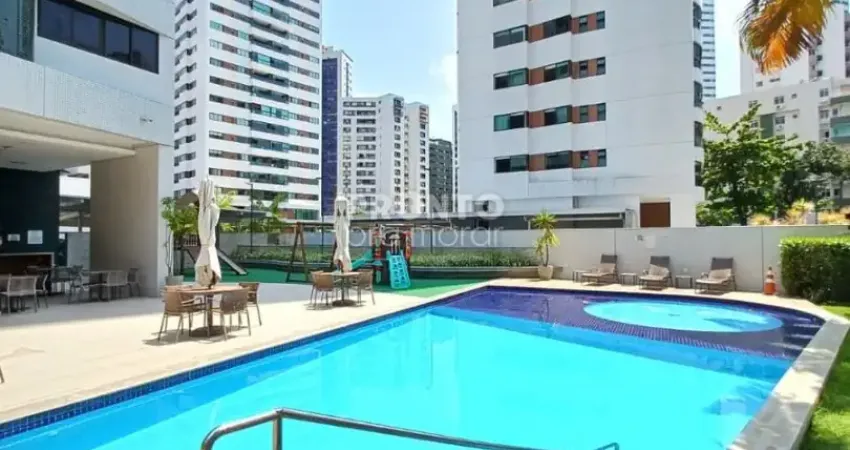 Boa viagem, 185 m², varanda gourmet,  4 suítes,  lavabo,  área de serviço completa, 2 vagas.