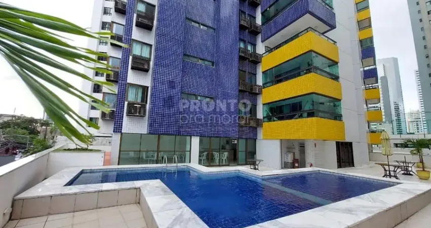 Pina, 156 m², varanda, 4 quartos, 3 suítes, 4 wcs, ârea de serviço completa,  3 vagas.