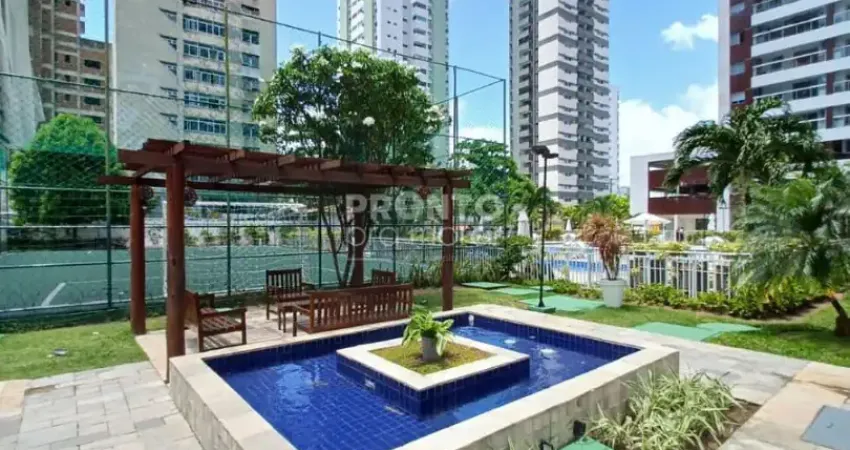 Riviera boa viagem: apartamento 3 qts c/ varanda gourmet, 2 vagas e lazer clube..