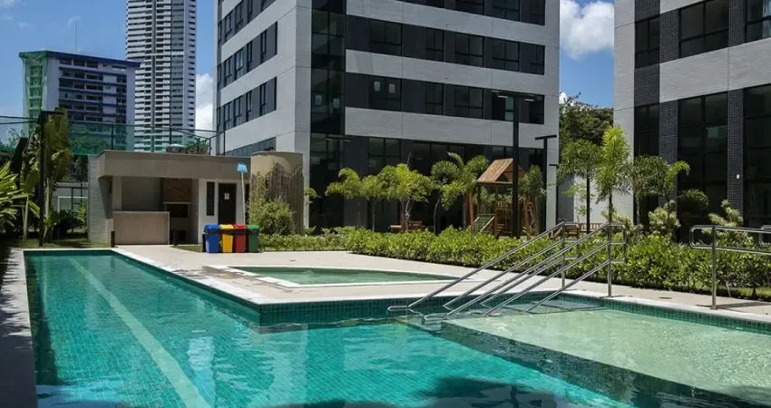 Oportunidade única de locação! flat mobiliado na jaqueira com tudo incluso!