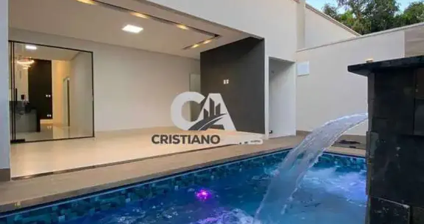 Casa a venda vila alzira 03 quartos com piscina localização privilegiada do setor, a 3km do buriti shopping. e fácil acesso a principal via, br153! essa casa tem um projeto
