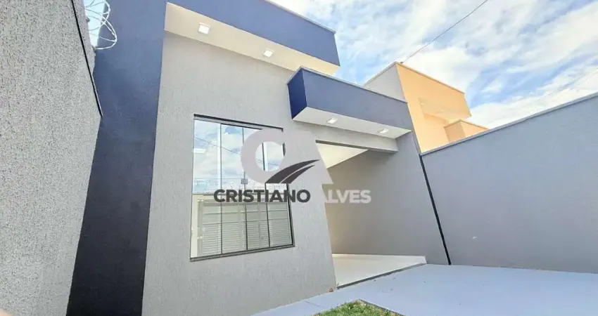 Casa a venda jardim  bonança ,aparecida de goiânia, acesso rápido avenida são paulo,br 153