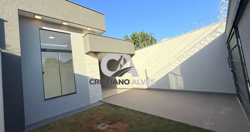 Casa a venda setor pontal sul, próximo colégio militar aparecida de goiânia com 3 quartos sendo 1 suite, ótima localização