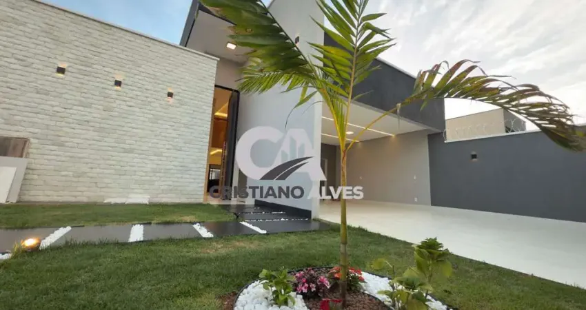 Casa maravilhosa em aparecida de goiânia , acesso rápido,próximo supermercado loja de conveniência, 03 minutos buriti shopping