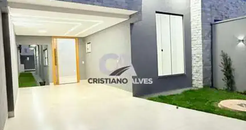 Oportunidade casa de alto padrão a venda em aparecida de goiânia, acesso rápido avenida são paulo,br 153