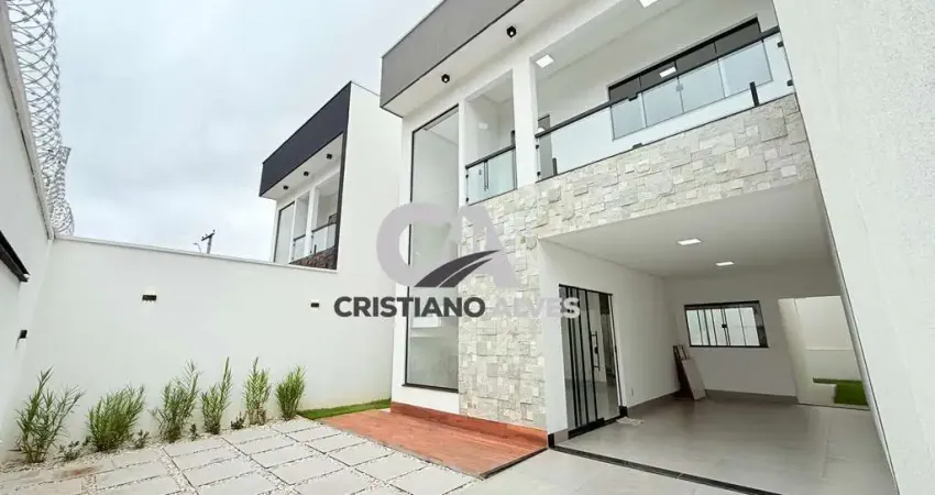 Sobrado à venda com 03 quartos jardim América Goiânia,sala ampla todas no porcelanato, ótima localização próximo avenida T63