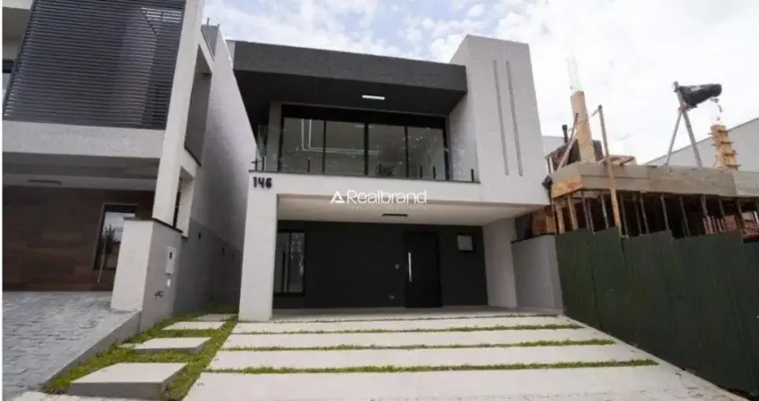 Casa de condominio a venda, no paysage vivendas, em curitiba, santa candida, com 4 quartos, 146m2