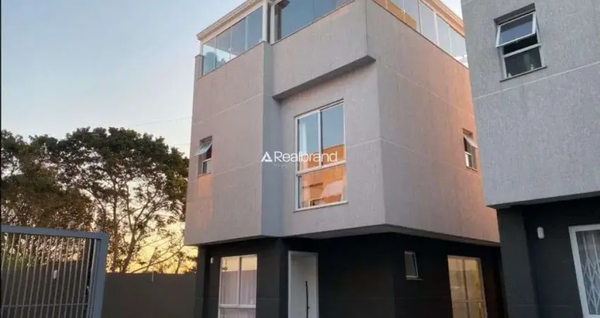 Sobrado em condominio a venda em curitiba, portao, com 3 quartos, 125m2