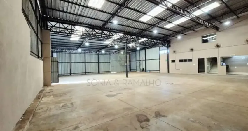 Galpão comercial para Locação no Bairro Vila Brasil em Riberião Preto/SP.