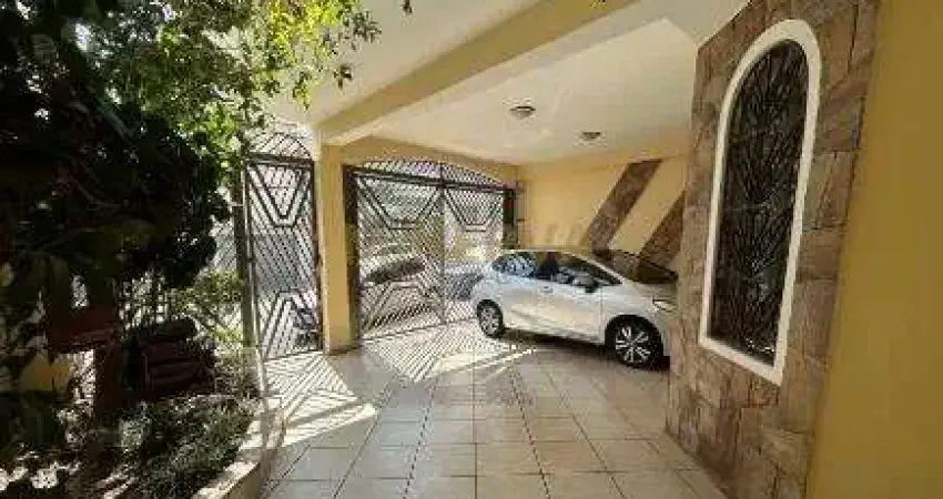 Sobrado 251m² no Tatuapé para Uso Comercial ou Residencial — 3 Dorms, 2 Vagas e Churrasqueira