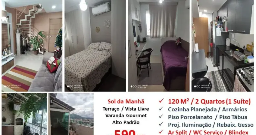 Linda Cobertura Eng. de Dentro Henrique Scheid 120M²
