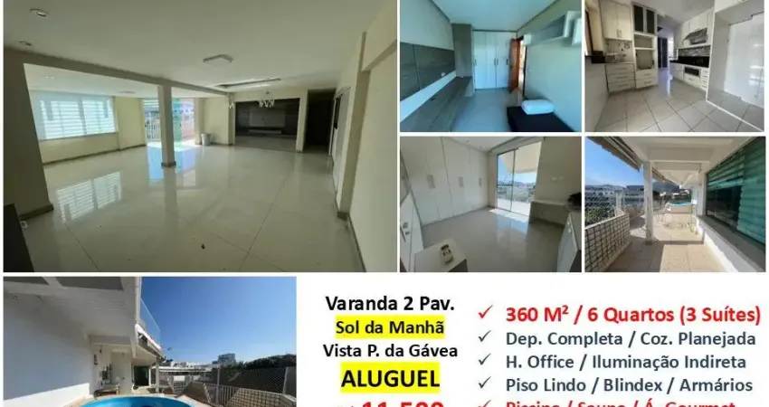 Cobertura com 6 quartos para alugar na Avenida Fernando Mattos, Barra da Tijuca, Rio de Janeiro