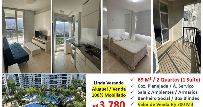 Apartamento com 2 quartos para alugar na Avenida Vice-Presidente José Alencar, Jacarepaguá, Rio de Janeiro