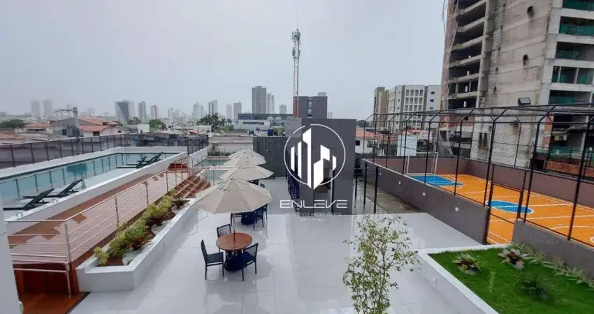 Apartamento vista mar com 2 quartos + varanda gourmet em condomínio club