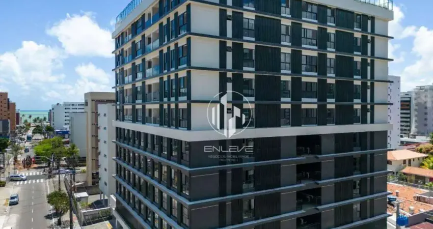 Apartamento Porteira Fechada com 02 Quartos na Praia de Tambaú