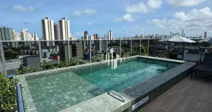Apartamento térreo com área externa e com 02 quartos no Aeroclube