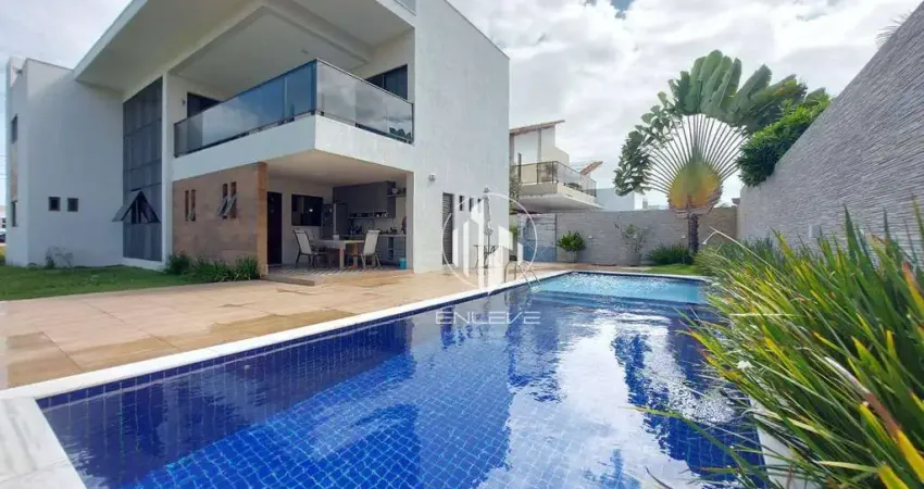 Casa de 330m2 com 4 Quartos, Toda Projetada, Lazer Privativo, Condomínio Bougainville