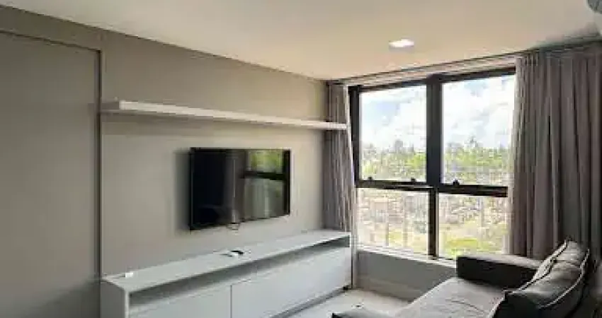 Apartamento porteira fechada com 01 suíte na beira-mar de Cabo Branco