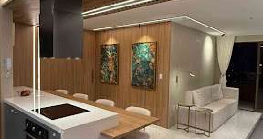 Apartamento de 91m2 com 2 Quartos, Closet, Todo Projetado e Mobiliado