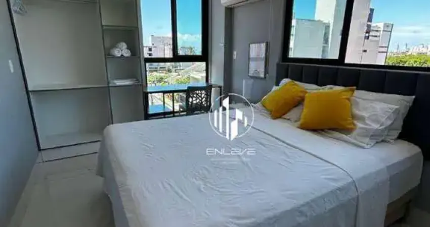 Flat com 1 quarto à venda na Rua Clóvis de Holanda Calado, 138, Intermares, Cabedelo