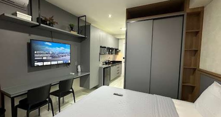 Flat novo mobiliado, decorado pronto para rentabilizar