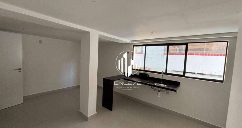 Flat com 1 quarto à venda na Rua Doutor Alcebíades Silva, 12, Cabo Branco, João Pessoa