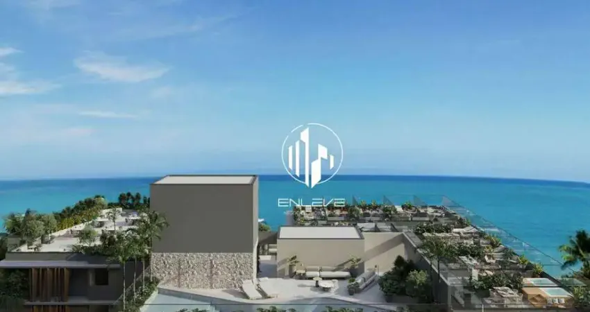 Flats e apartamento de 02 quartos à beira-mar da Praia do Poço