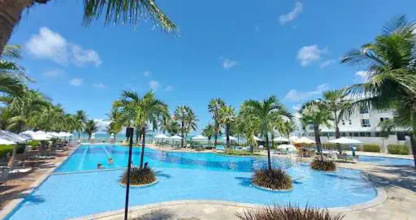 Apartamento com 3 Quartos Mobiliado e Projetado, em Condomínio Club e Pé na Areia